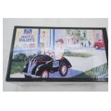 1941 Garton diecast Pedal Car Coin Bank stock #41 GAR. Third in a Series. Big Auto Parts