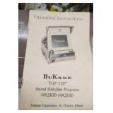 Vintage Dukane Flip-Flop Filmstrip Projector & Record Player