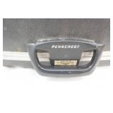 Vintage Penncrest Caravelle 12 Manual Typewriter (has key)