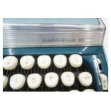 Vintage Penncrest Caravelle 12 Manual Typewriter (has key)
