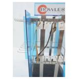 Vintage Bowles Watch Band Display Stand 21.5" tall by 17.5" wide