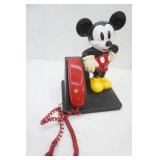 Vintage collectible Disney Mickey Mouse landline telephone