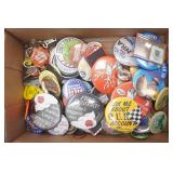 Vintage Button Pins & Keys