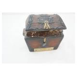 Vintage Jim Beam Treasure Chest Decanter. 1978/1979