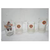 Vintage A&W Mugs and Collectible Glasses