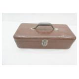 Vintage Metal Toolbox and Fishing Tackle