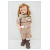 Vintage Collectible Doll. Hard Plastic, Ranger Outfit 25"