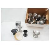 Vintage Stainless Steel Dixie Cup Holders 1950s Ice Cream Cone