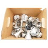 Vintage Stainless Steel Dixie Cup Holders 1950s Ice Cream Cone