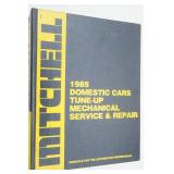 Vintage Mitchell 1985, 1986 Domestic Cars Service & Repair. Tune-Up Mechanical Service & Repair