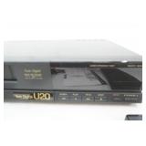 Mitsubishi Video Cassette Recorder HS-U20. with remote, manual, power cord, av cord