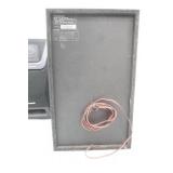 (2ct) Panasonic Speakers SB-AK20. 13" tall