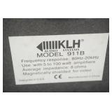 (2ct) KLH Speakers 911B 11"