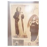 25"x 19" "The Latest Fashion of 1935" Framed Print