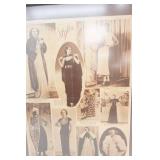 25"x 19" "The Latest Fashion of 1935" Framed Print