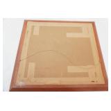 19"x 17" "Through The Clearing" Ruffed Grouse Framed Art Print. by Richard E. Bishop