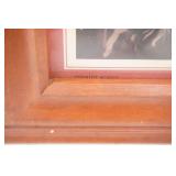 19"x17" "Dawn Patrol" Greater Scaup Framed Art Print. by Richard E. Bishop