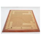 19"x17" "Time to Scatter" Quail Framed Art Print. by Richard E. Bishop