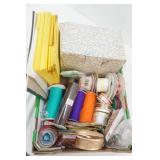 Folders, Ribbons, Manilla Mailing Envelopes, Ribbon and other Craft Items