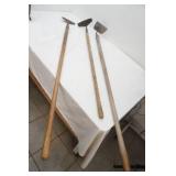 (3ct) Garden Hoes