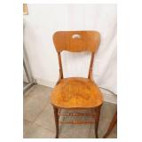 Vintage Wooden Dining Room Chairs (2ct)