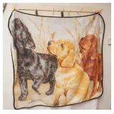 Retriever Puppies Plush Throw Blanket