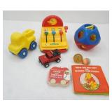 Sesame Street, Fisher Price, Winnie-The-Pooh Toys & Books