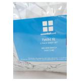 NEW Twin XL Sheet Set. Fitted, Flat, Pillow Case