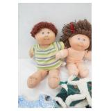 Vintage Cabbage Patch Dolls (2ct) Boy & Girl
