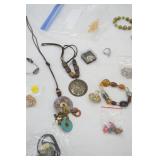 Jewelry Lot: Assorted Costume Jewelry.