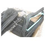 Box of Black Velvet Hangers