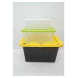 3 Storage Totes w/Lids