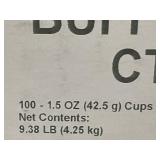 TX 3 - Buffalo Sauce Cups - Chef's, 1.5 oz, 100-Count Case