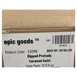 ID 2 - Epic Goods Dipped Pretzels Caramel Swirl 2.8 oz - 12-Pack