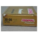 20 Federal Premium .30-06 Sprg 180 Gr Nosler Partition Ammo