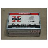 10 Winchester Super-X 12 Gauge 3" Magnum 5 Shot Turkey Shotshells