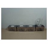 Set of Four Lucky Shot Pint Glasses - Firearm Owners Killed No One