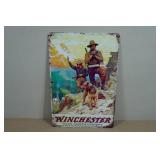 Vintage Style Winchester Metal Sign