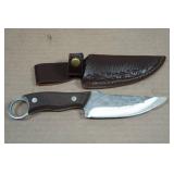 Viking Knife Co Carbon Steel Belt Knife with Sheath
