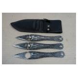 Cold Steel Pro 3-Piece 8" Throwing Knife Set