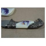 Bald Eagle Theme Collector Knife