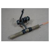 Ice Fishing Pole with Shimano Reel