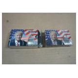 *2* President Donald J Trump Playing Card Sets
