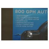 Marine Raider 800 GHP Automatic Bilge Pump