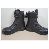 All Leather German Military Boots - Size 8.5