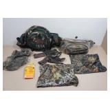 Hunting Gear - Waist Packs, Masks, Gloves
