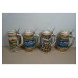 Vintage Ducks Unlimited Beer Steins Waterfowl Series