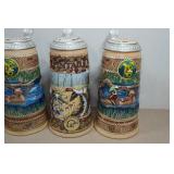 Vintage Ducks Unlimited Beer Steins Waterfowl Series