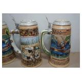 Vintage Ducks Unlimited Beer Steins Waterfowl Series