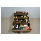 Tackle Box with Assorted Tackle